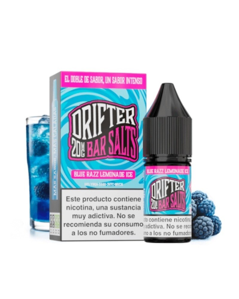 Sales de Nicotina Drifter Bar Salts - Blue Razz Lemonade Ice 10ml