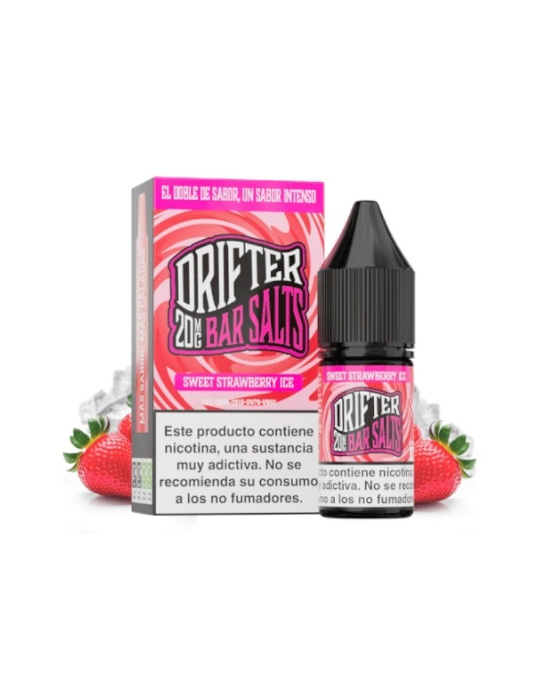 Sales de Nicotina Drifter Bar Salts - Sweet Strawberry Ice 10ml